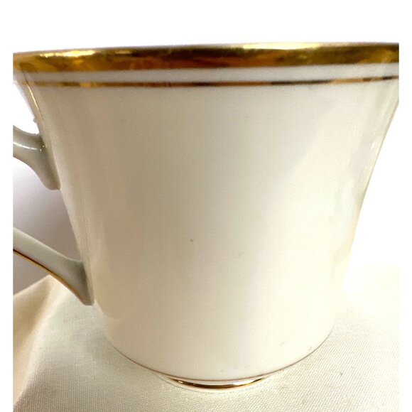 Mikasa Trousdale Gold Trim Tea Coffee Cup Ivory China L2801 Japan Replacement - Picture 6 of 7